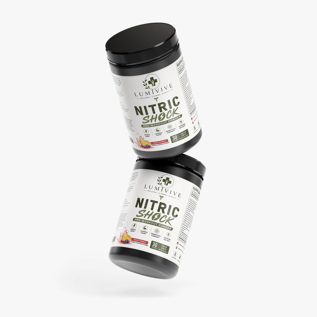 Nitric Shock Pre-Workout Powder (Fruit Punch)