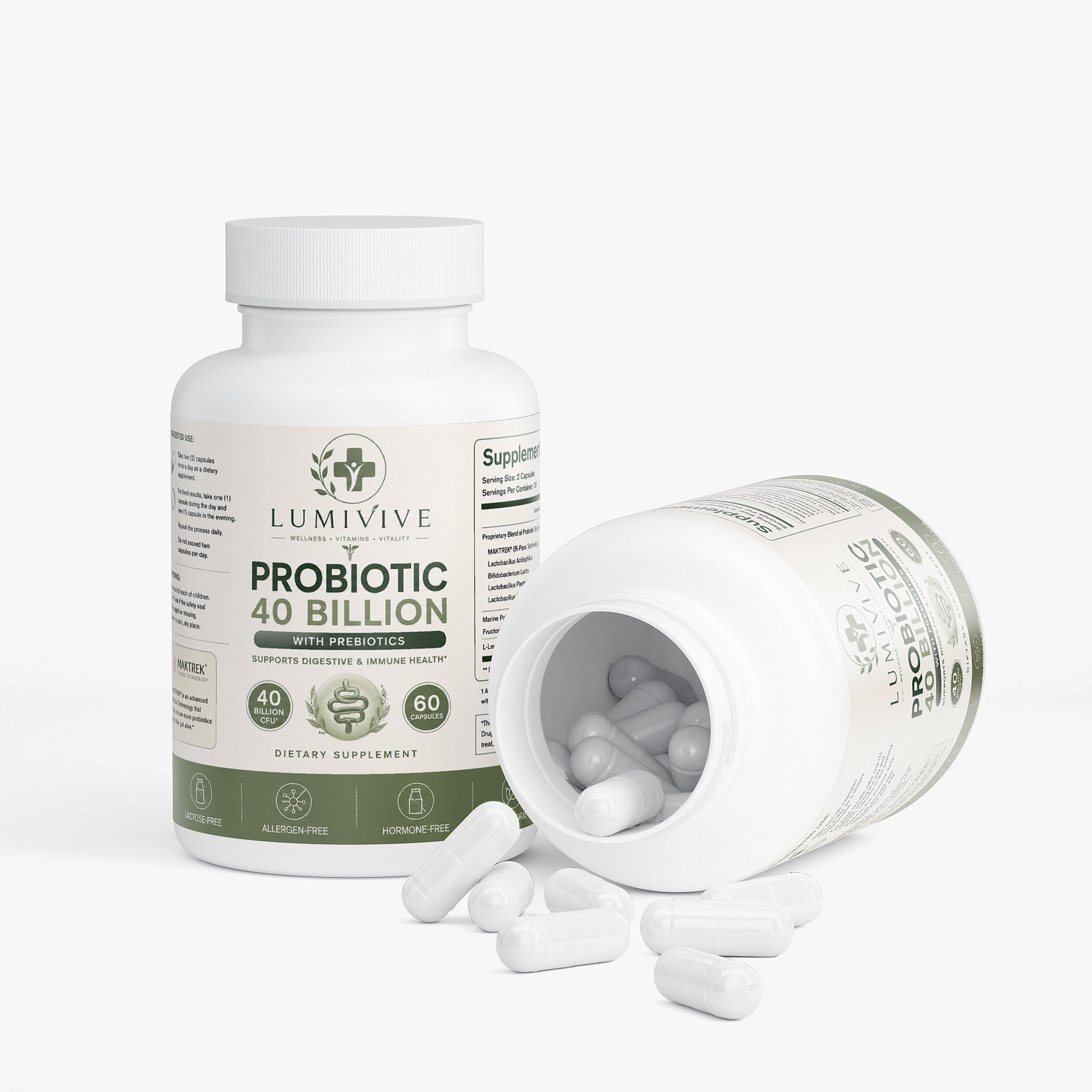 Probiotic 40 Billion with Prebiotics