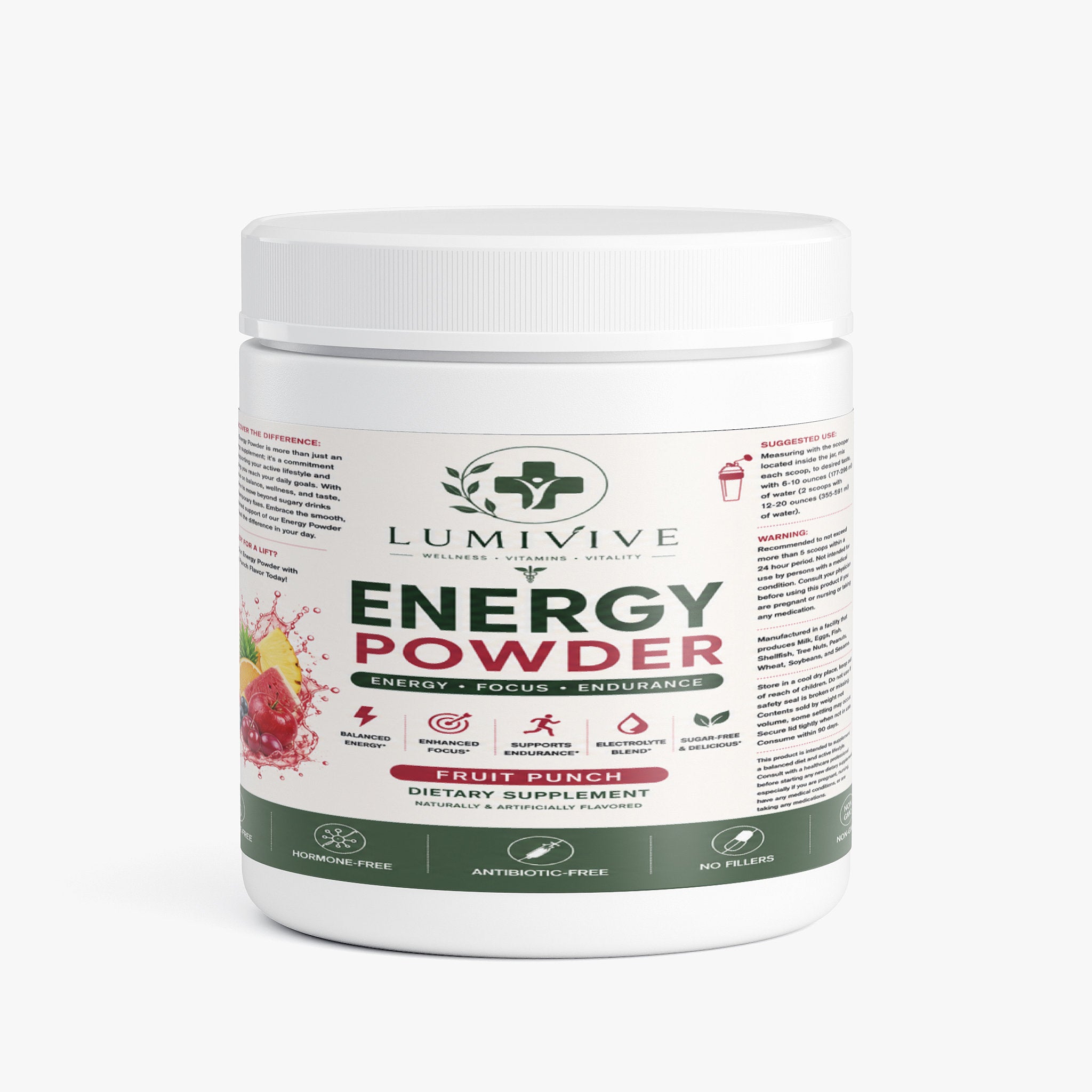 Energy Powder (Fruit Punch)