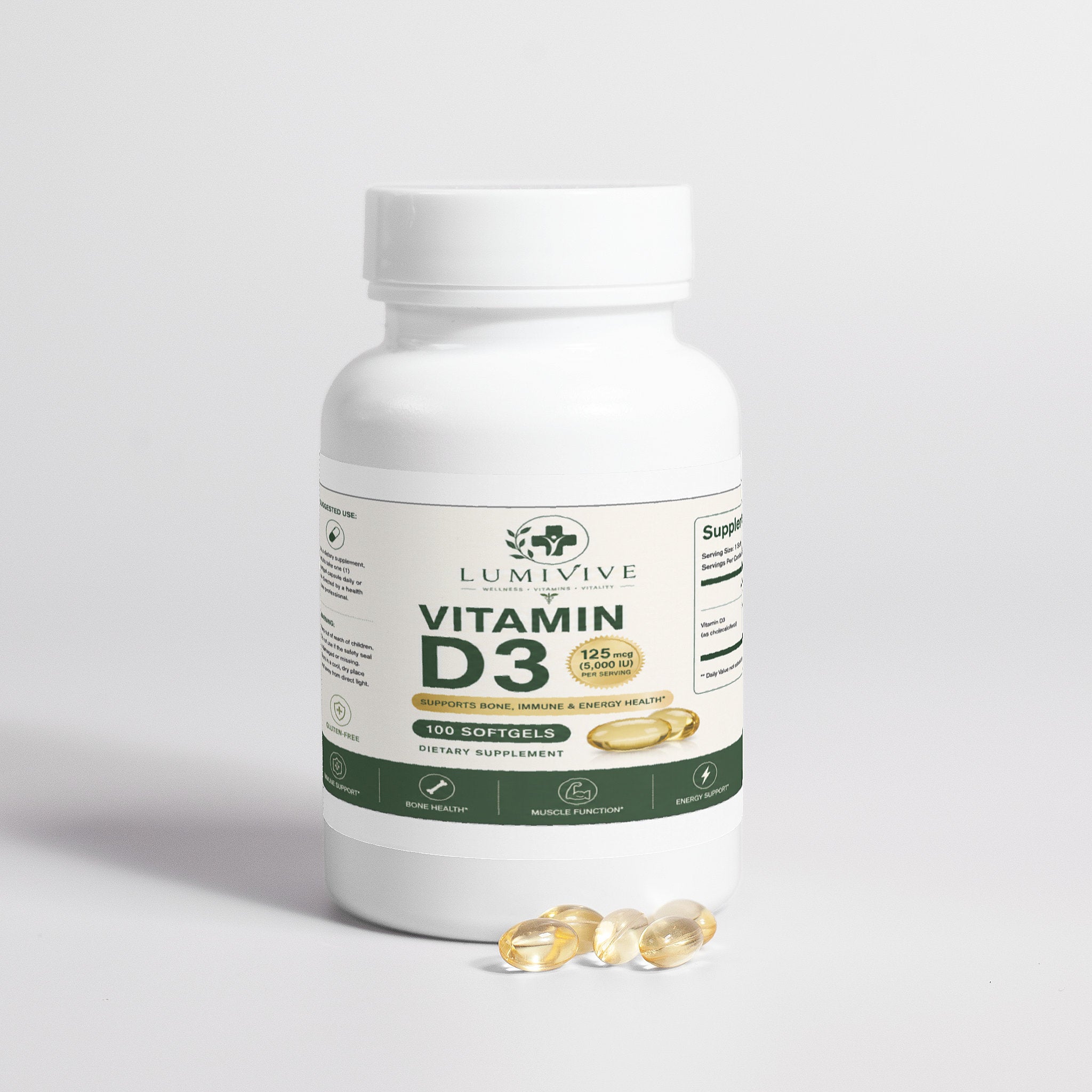 Vitamin D3 2,000 IU